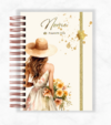 Planner Slim 2024 Luxo Mulheres Personalizado Com Nome - Capa 12