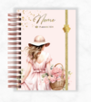 Planner Slim 2024 Luxo Mulheres Personalizado Com Nome - Capa 04