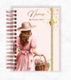 Planner Slim 2024 Luxo Mulheres Personalizado Com Nome - Capa 05