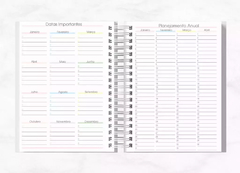 Planner Slim 2024 Minimalista 2 - Mandaluhz - Mandaluhz - Artigos de Luxo