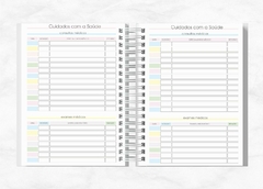 Planner Slim 2024 Luxo Borboleta Clean Personalizado com Nome - Capa04 - loja online