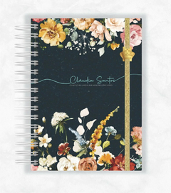 Planner Slim 2024 Luxo Floral 4 - Mandaluhz