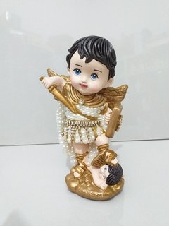 São Miguel Baby com pérolas - 20 cm