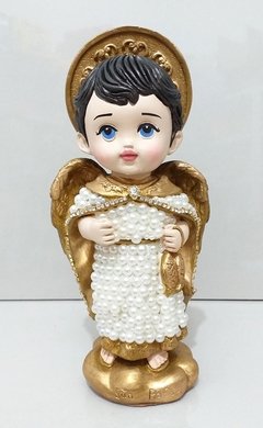 São Rafael Baby com pérolas - 20 cm