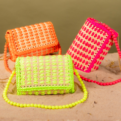 CLUTCH CALLE ROSA NEON - comprar online