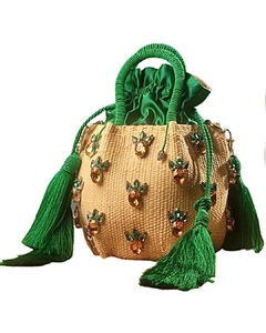 BOLSA KIKI ABACAXI VERDE