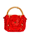 BOLSA BABY FLOWER RED