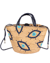 BOLSA PRIERE GREEK EYE BLUE