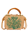 BOLSA SEVILHA PETIT CORAIL TURQUOISE