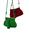 bolsa clutch em crochet