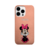 Case Simil Cuero - iPhone 13 Pro Max - Minnie - tienda online