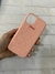 Case Simil Cuero Texto + Impresion Minnie - Lookeados