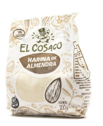 Harina de almendras El Cosaco 200g
