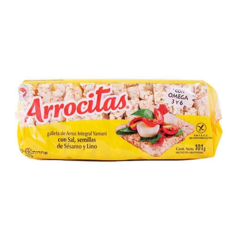 Galletas de arroz Arrocitas integral 130g