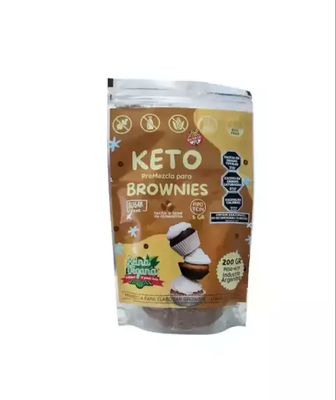 Premezclas para brownies Keto