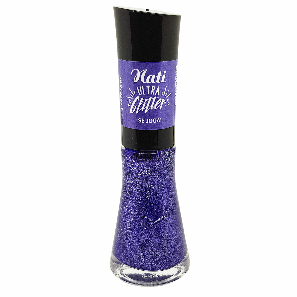 Esmalte Nati Se Joga! Coleção Ultra Glitter