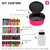 Esmalte Anita e Top Beauty Kit Frasqueira Rosa com 40 cores - comprar online