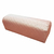 Almofada manicure oval apoio de mão rosa metálica matelassê