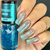 Esmalte Cora Essenciais Turquesa Glitter azul TechColors - comprar online