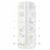 Unhas decorada encapsuladas Meia pérola branca bege LX025-01