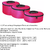 Kit 3 Frasqueiras Rosa Manicures e Maquiadoras - comprar online