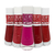 Kit 5 Esmaltes New Top Beauty Vegano - Tons de Vermelho - comprar online
