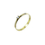 Anillo Solitario HEKET 18k Gold Crystal