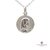 Medalla Virgen Niña - Plata 925 Blanca - 20mm - comprar online