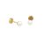 Aros Abridores - Oro 18k - Con Perlas Cultivo 4mm