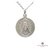 Medalla Virgen De Luján - Plata 925 Blanca - 18mm - comprar online
