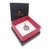 Medalla Rosa Mística - Doble Faz - Incluye Cadena - 18mm / Al - Vicenza Joyas y Relojes