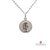 Medalla Virgen Niña - Plata 925 Blanca - Grabado - 12mm - comprar online