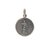 Medalla San Expedito - Plata 925 envejecida - 20mm