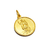 Medalla San Expedito - Plaqué Oro 21k - 22mm