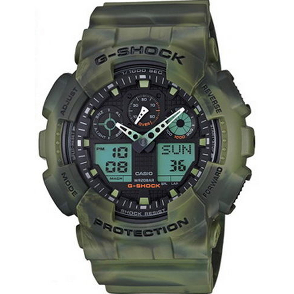 Reloj Casio Ga 100mm 3adr G Shock Camuflado