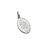 Medalla Jesús Misericordioso - Plata Blanca 925 - 22mm - comprar online