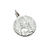 Medalla Juana de Arco - Plata Blanca 925 - 26mm - comprar online