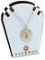 Medalla Virgen de Loreto - Plata Y Oro - 24mm en internet