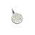 Medalla San Lucas - Plata 925 Blanca - 18mm - comprar online