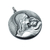 Medalla Cunero María con niño - Grabado S/cargo - 60mm en internet