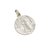 Medalla San Martín De Porres - Plata Blanca 925 - 20mm - comprar online