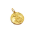 Medalla San Miguel Arcángel - Plaqué Oro 21k - 22mm