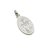 Medalla Virgen Milagrosa - Doble Faz - Plata blanca 925 - 16mm en internet