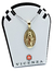 Medalla Virgen Milagrosa - Plata con frente en oro 18k - Doble faz - 32mm - Vicenza Joyas y Relojes