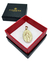 Medalla Virgen Milagrosa - Plata con frente en oro 18k - Doble faz - 32mm - tienda online