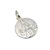 Medalla Virgen De Montserrat - Plata Blanca 925 - 18mm - comprar online