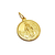 Medalla San Pablo - Plaqué Oro 21k - 22mm