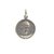 Medalla Papa Francisco - Plata 925 envejecida - 22mm