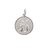 Medalla Santa Rita - Plata Blanca 925 - 20mm