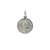 Medalla Rosa Mística - Plata Blanca 925 - 18mm - comprar online